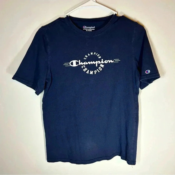 Champion Other - Kids champion t-shirt navy blue